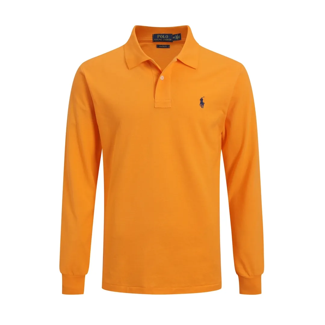 P190 Ralph Lauren polo pony logo long-sleeved polo shirt Item number: 9921 Color chart